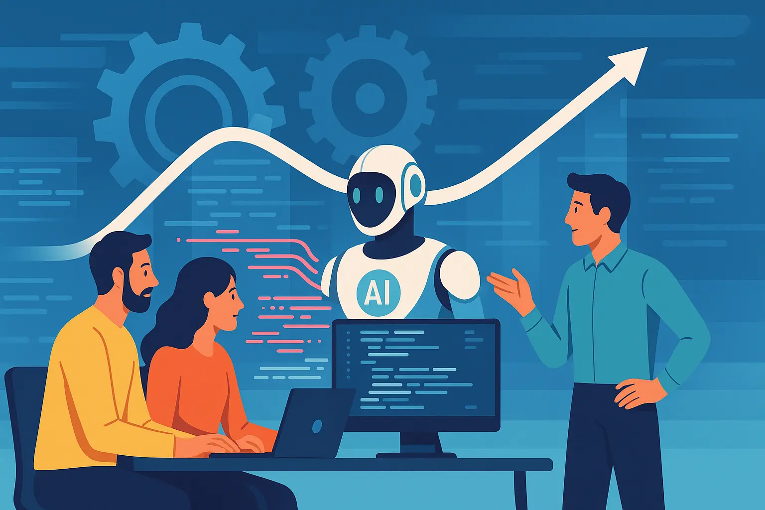 How AI Helps Teams Develop Faster (Without Losing the Human Touch)